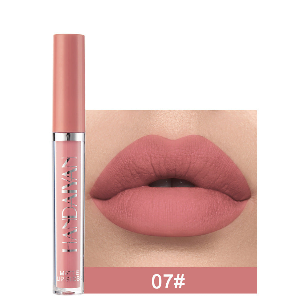 JC-241231MUP-010  Matte Non-stick Cup Lip Gloss, Non-fading Matte Liquid Lipstick