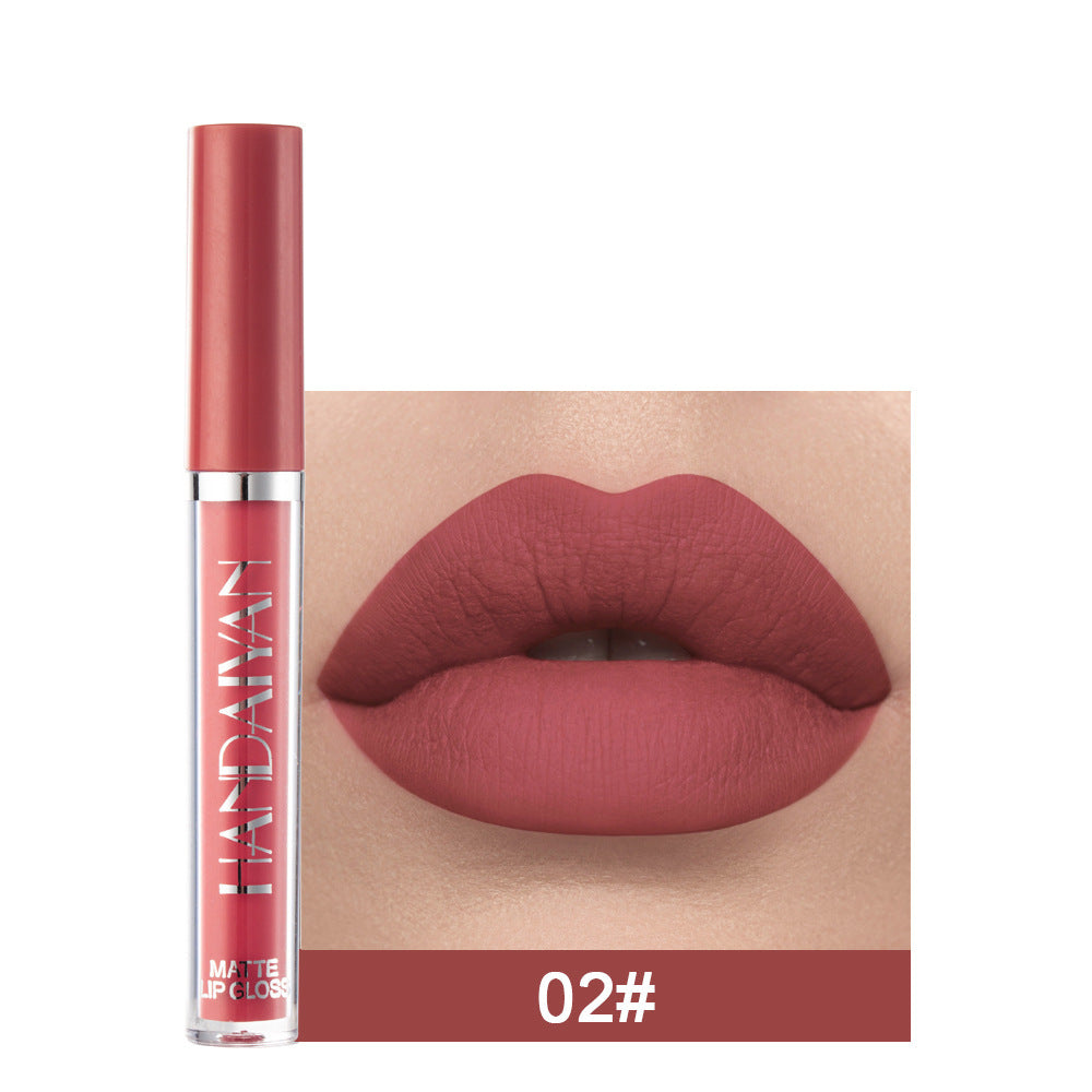 JC-241231MUP-010  Matte Non-stick Cup Lip Gloss, Non-fading Matte Liquid Lipstick