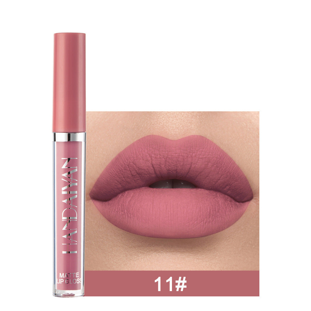 JC-241231MUP-010  Matte Non-stick Cup Lip Gloss, Non-fading Matte Liquid Lipstick