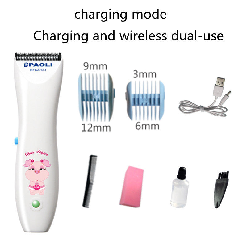 JC-241227PCA-012  Children's Hair Clippers, Rechargeable Baby Electric Hair Clippers