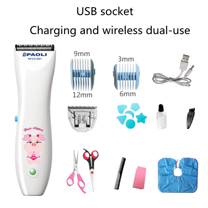 JC-241227PCA-012  Children's Hair Clippers, Rechargeable Baby Electric Hair Clippers