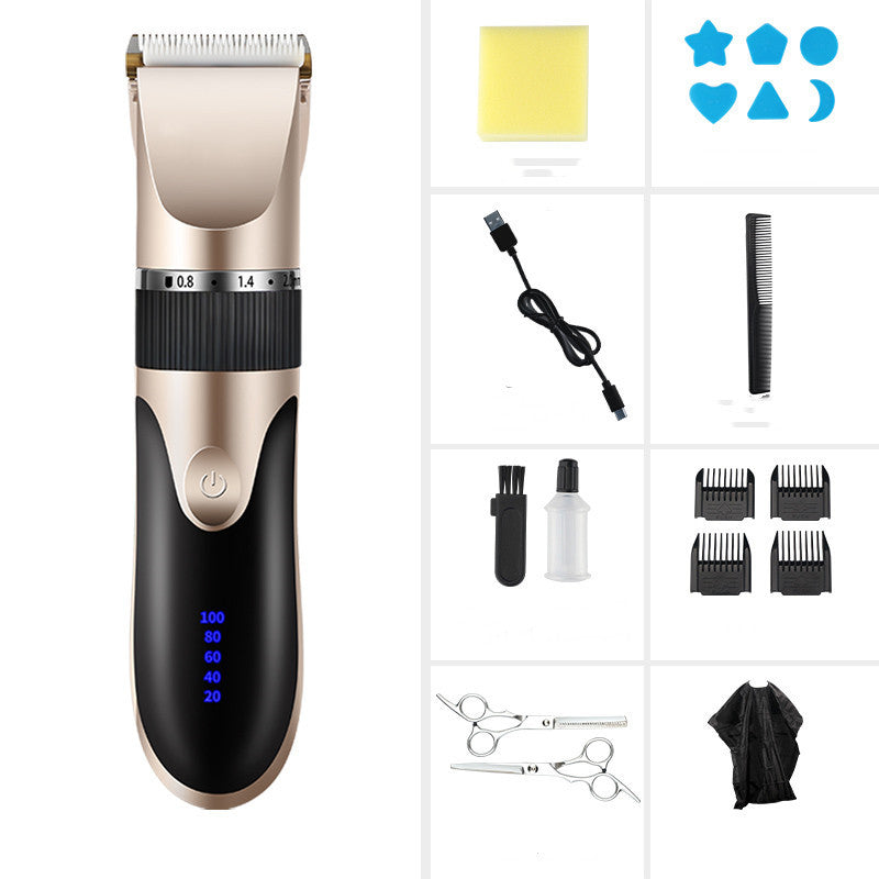 JC-241227PCA-017  Hair Clipper, Electric Clipper, Rechargeable Electric Clipper