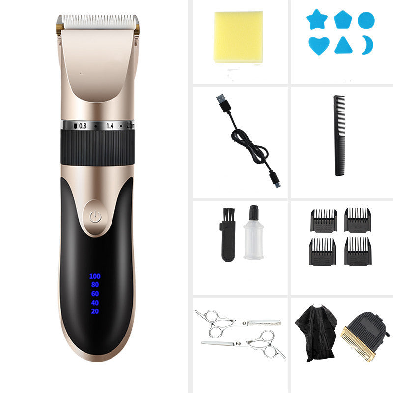 JC-241227PCA-017  Hair Clipper, Electric Clipper, Rechargeable Electric Clipper