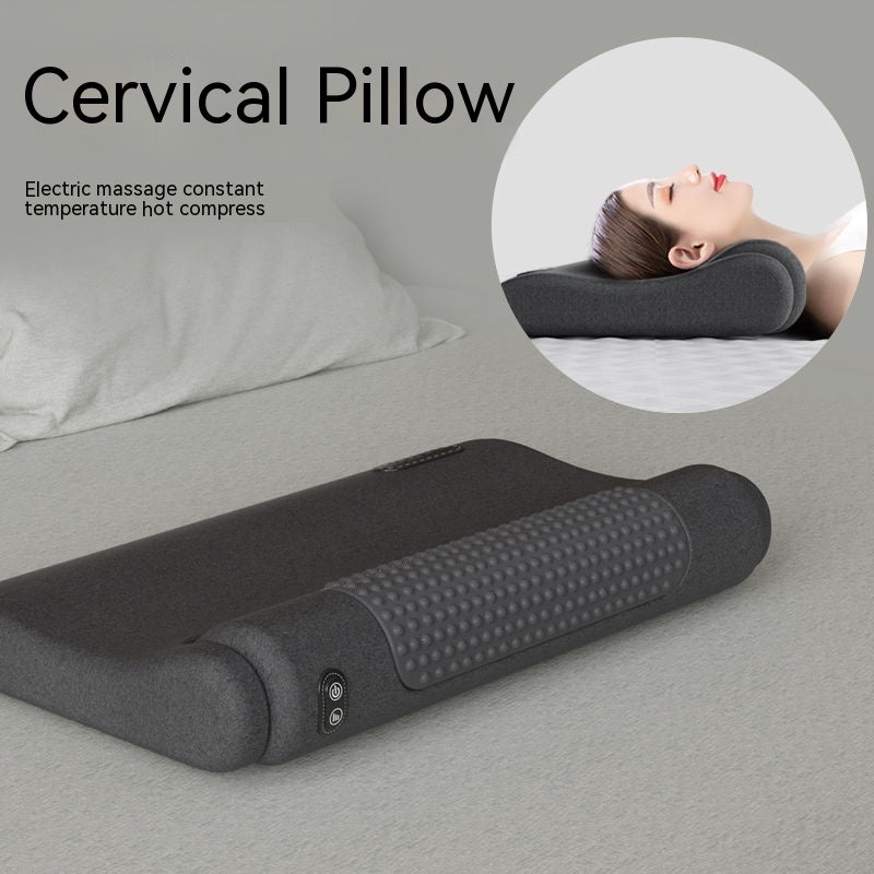 JC-241227PCA-001  Special Massage For Cervical Spine Pillow And Cervical Spine Care To Improve Sleep Sensation Spinal Traction Heating Compress