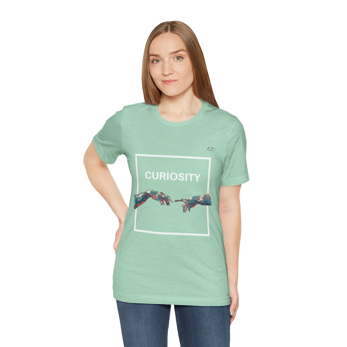 TS-095ML-24 Unisex Curiosity Desire T Shirt Art