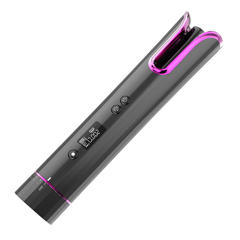 JC-241227PCA-057  Automatic Hair Curler USB Cordless Wireless Auto Ceramic Curling Iron Hair Waver T Waves Iron Curling Wand Air Curler