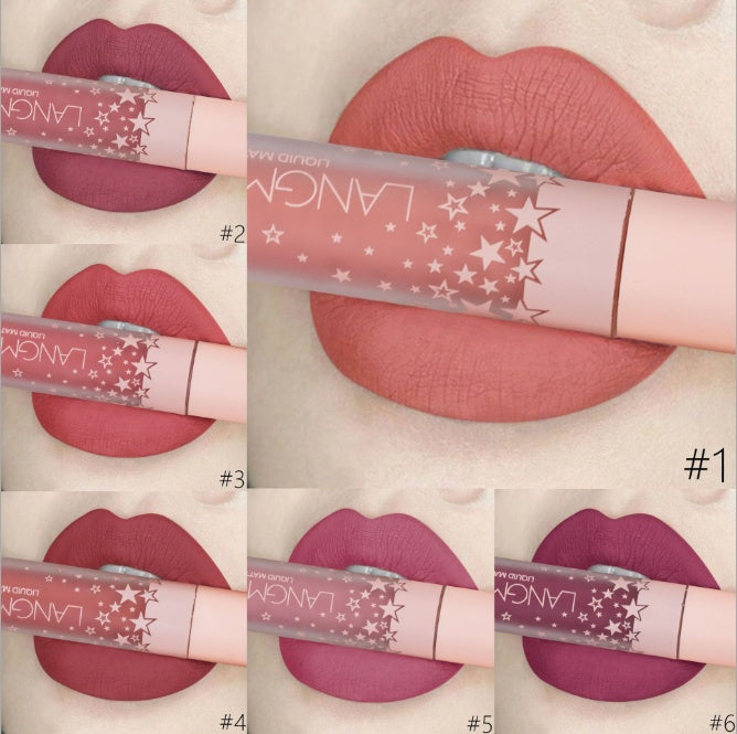 JC-241231MUP-018  Matte Lipstick Waterproof Long-lasting Velvet Lipstick Set