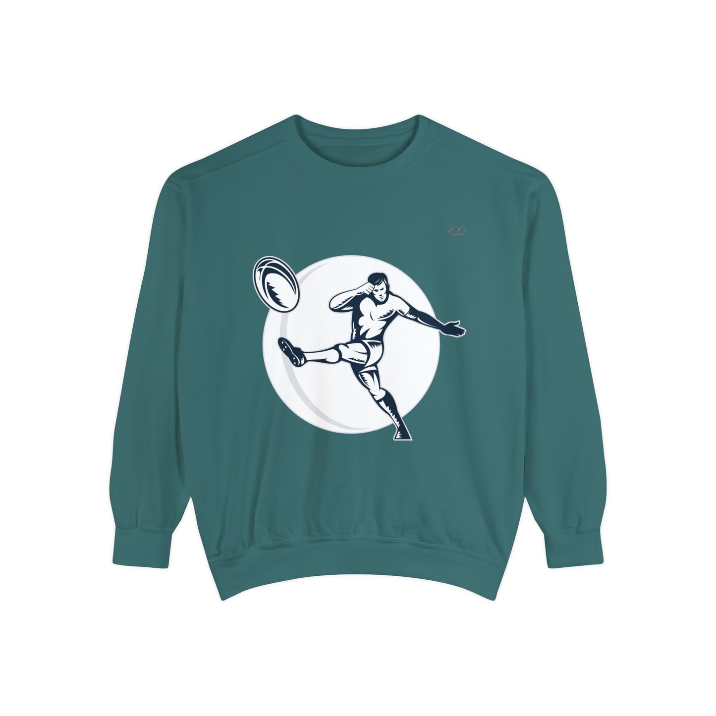 SW-118ML-24 Unisex Garment-Dyed Sweatshirt for football lovers