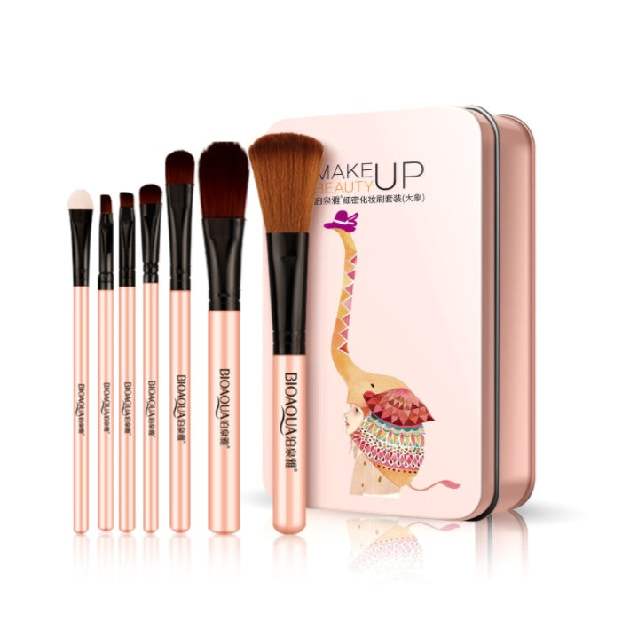 JC-241228BUT-069  BIOAQUA Makeup Brushes Set Powder Foundation Eyeshadow Make Up Brush Soft Synthetic Hair Concealer kit Tool Cosmetics