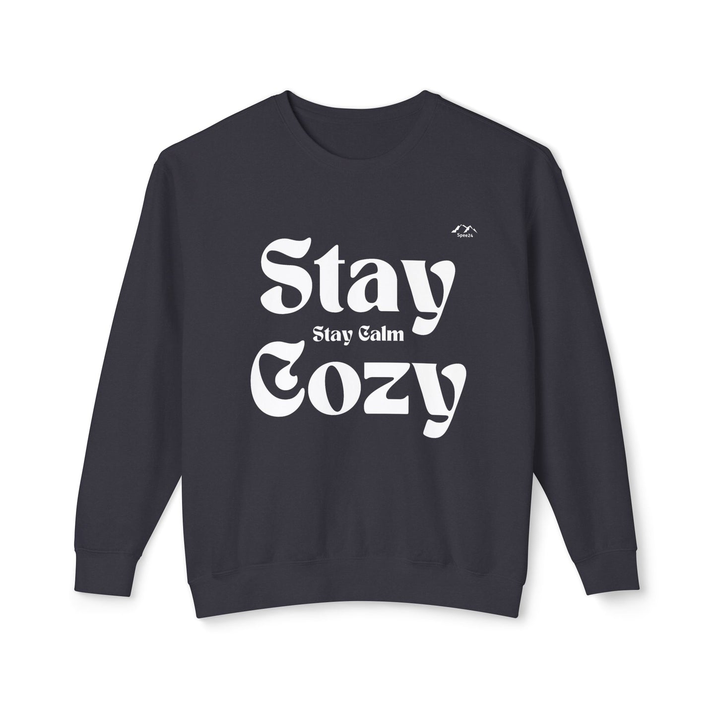 SW-115ML-24  Unisex Lightweight Crewneck Sweatshirt Mental Health Awareness Long Sleeve Shirt Cozy Comfort Tee for Generation Z Self-Care Shirt Mental Health Shirt Cozy Shirt