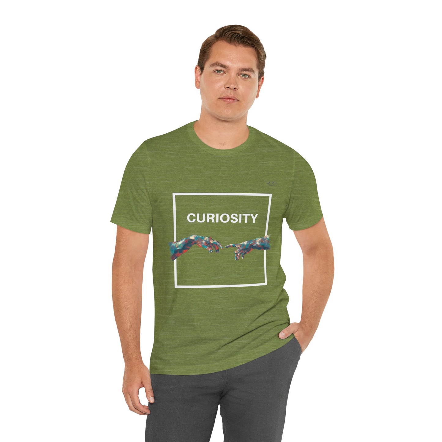 TS-095ML-24 Unisex Curiosity Desire T Shirt Art