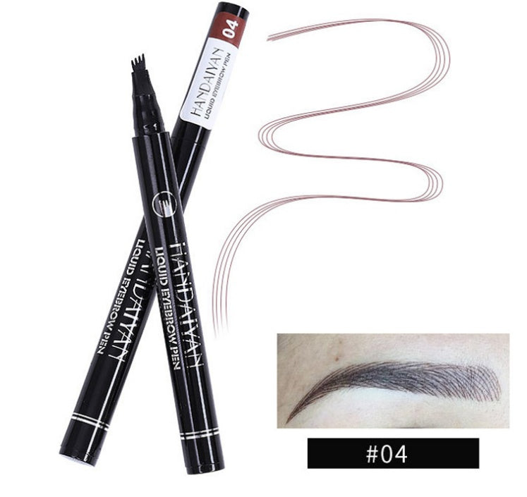 JC-241231MUP-080  Microblading Eyebrow Pencil Waterproof Fork Tip Tattoo Pen Tinted Fine Sketch Eye Brow Pencils Long Lasting Eyebrows