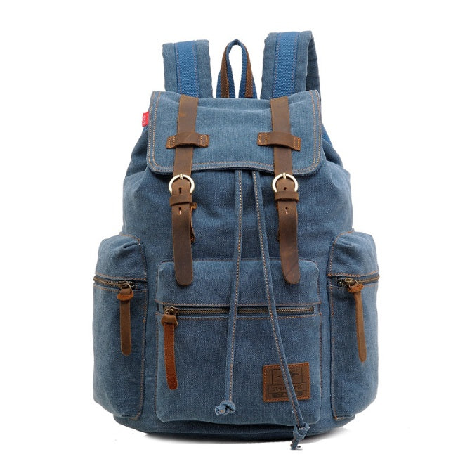 JCBB-061BKP-24  men's backpack vintage canvas backpack