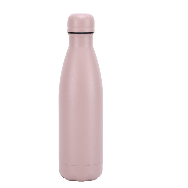 JC-250103DWR-054  Insulated Stainless Steel Water Bottle Mug Rubber Painted Surface Vacuum Flask Coffee Cup Bottle