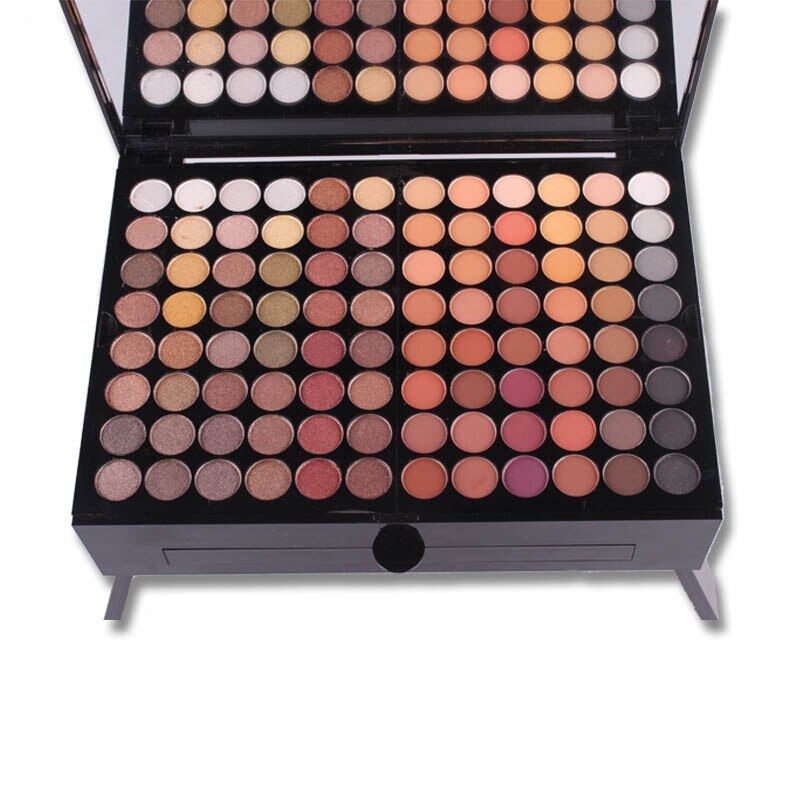 JC-241231MUP-001  180 Colors Eyes Shadow Blush Set Personalized Piano-shaped Makeup Palette Box