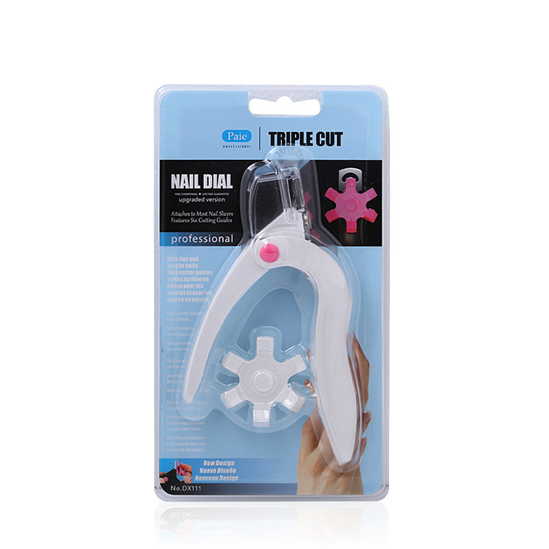 JC-241228BUT-120  Nail Art Scissors False Nail Tips Edge Cutter