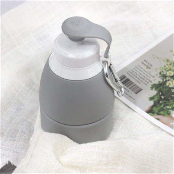 JC-250103DWR-011  Silicone folding water bottle