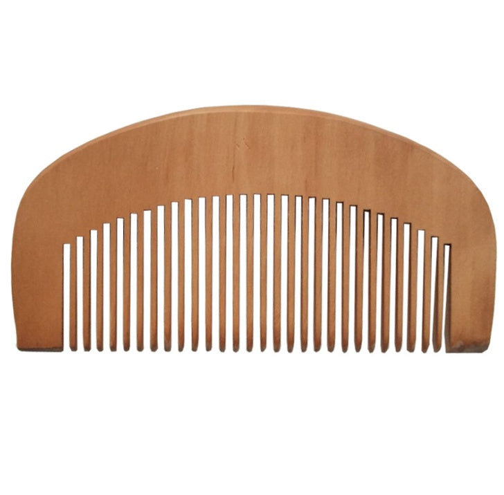 JC-241228BUT-104  Peach wood comb advertising small wooden comb hair comb massage comb health comb