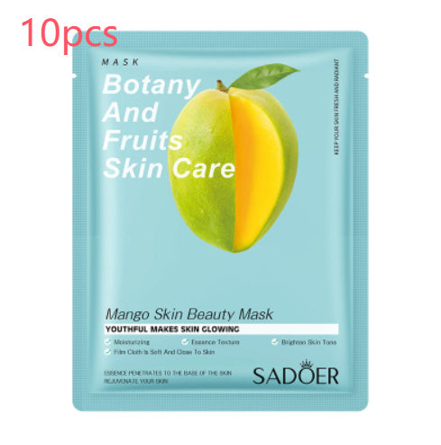 JCM-262MSK-24 SADOER Full English Fruit Plant Mask Hydrating