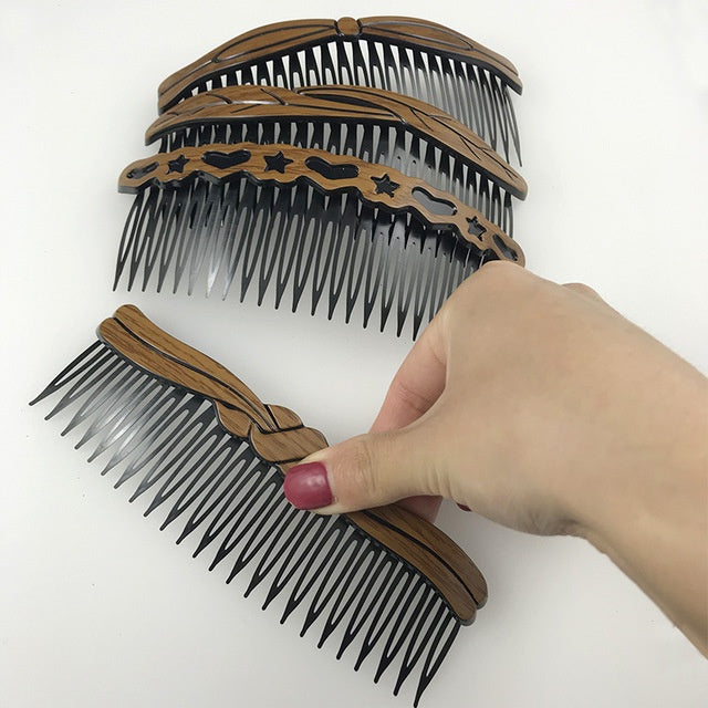 JC-241228BUT-101  Fashion retro hair comb