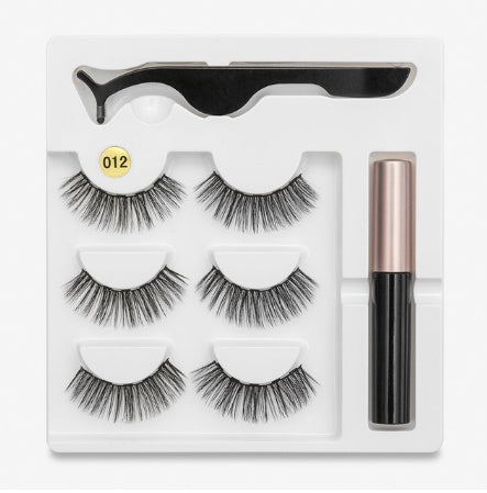 JC-241231MUP-026  A Pair Of False Eyelashes With Magnets In Fashion