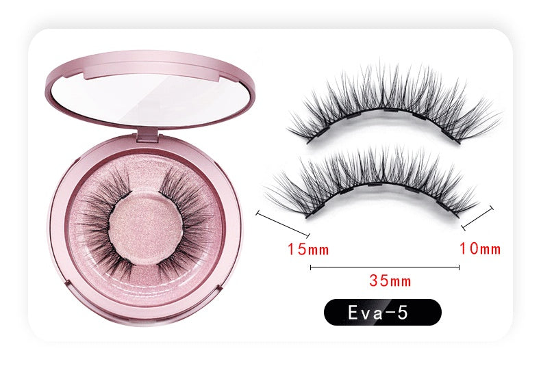 JC-241231MUP-011  Natural Long Lasting Magnetic Liquid Eyeliner & Magnetic False Eyelashes & Tweezer Set Make up Set