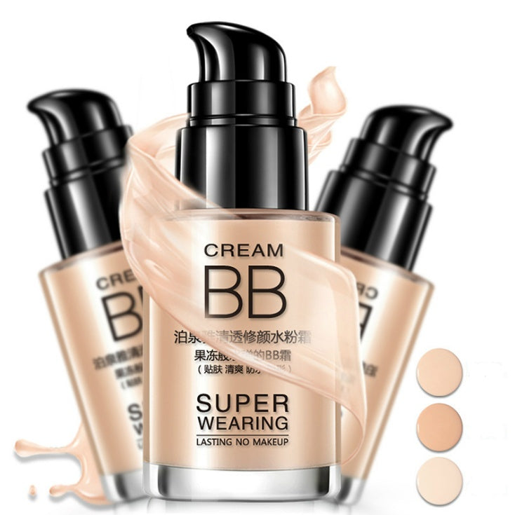 JC-241231MUP-025  Clear and sleek hydrating cream nude makeup BB cream makeup concealer moisturizing BB cream