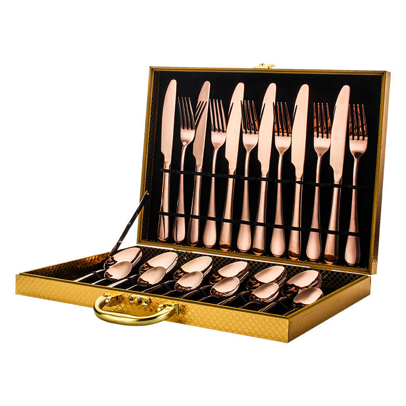 JC-250101DNW-002  High-end tableware 24 piece set