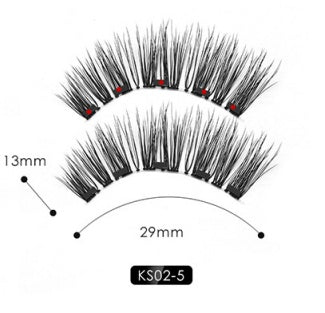 JC-241231MUP-011  Natural Long Lasting Magnetic Liquid Eyeliner & Magnetic False Eyelashes & Tweezer Set Make up Set