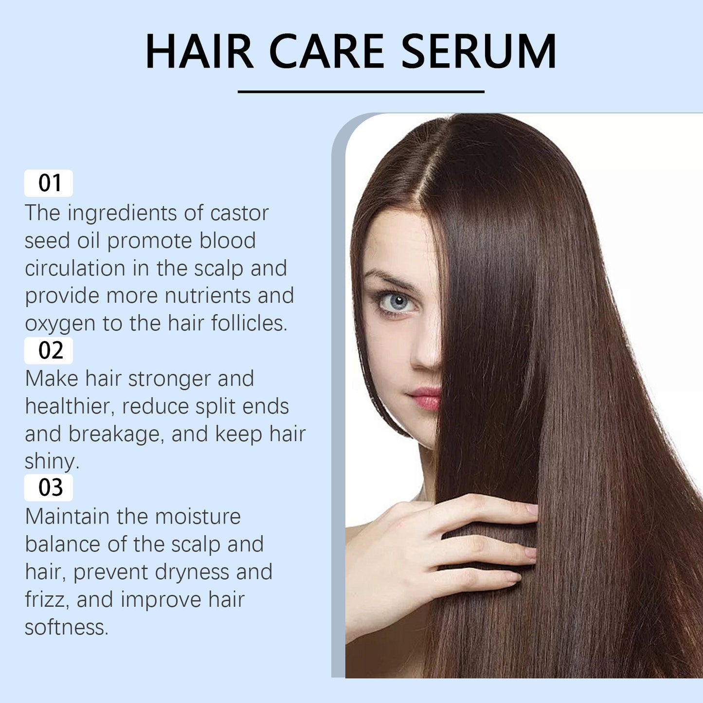 JC-250104HRC-034  Hair Care Solution Improves Hair Smoothness