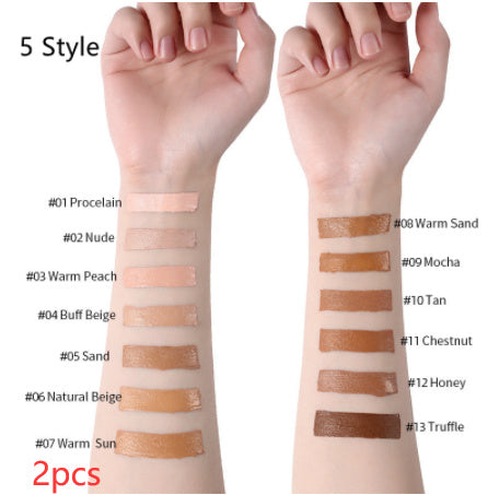 JC-241231MUP-008  Makeup Liquid Foundation Oil Control Concealer