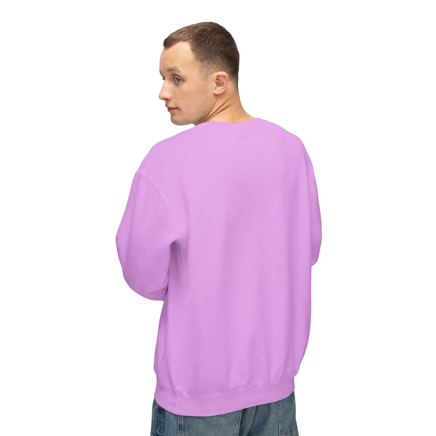 SW-112PRL-24  Unisex Lightweight Neon Violet Color Sweatshirt