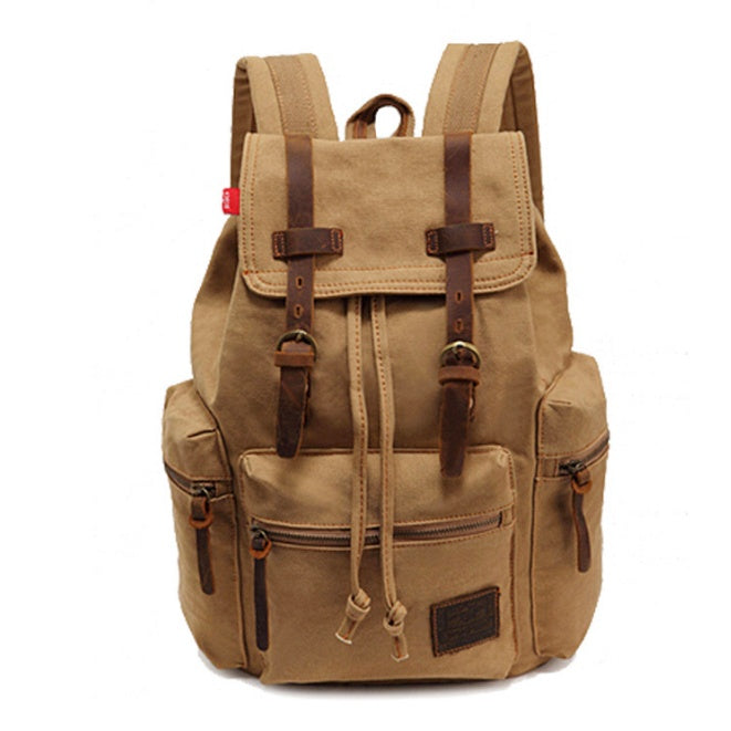 JCBB-061BKP-24  men's backpack vintage canvas backpack