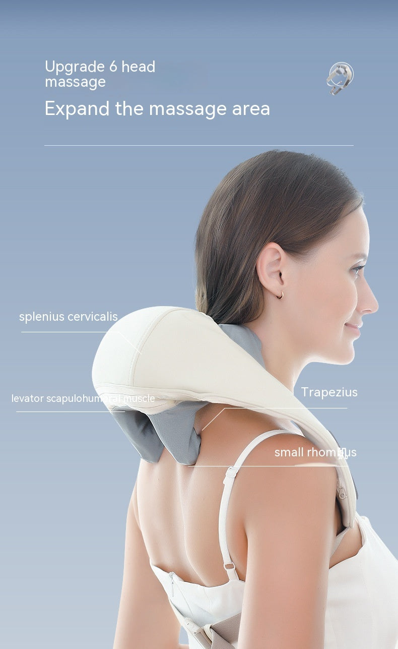 JC-241227PCA-034  Shoulder And Neck Massage Instrument Neck Massager Neck Lifting Hot Compress Dredging Neck Trapezoid Muscle Clip Kneading