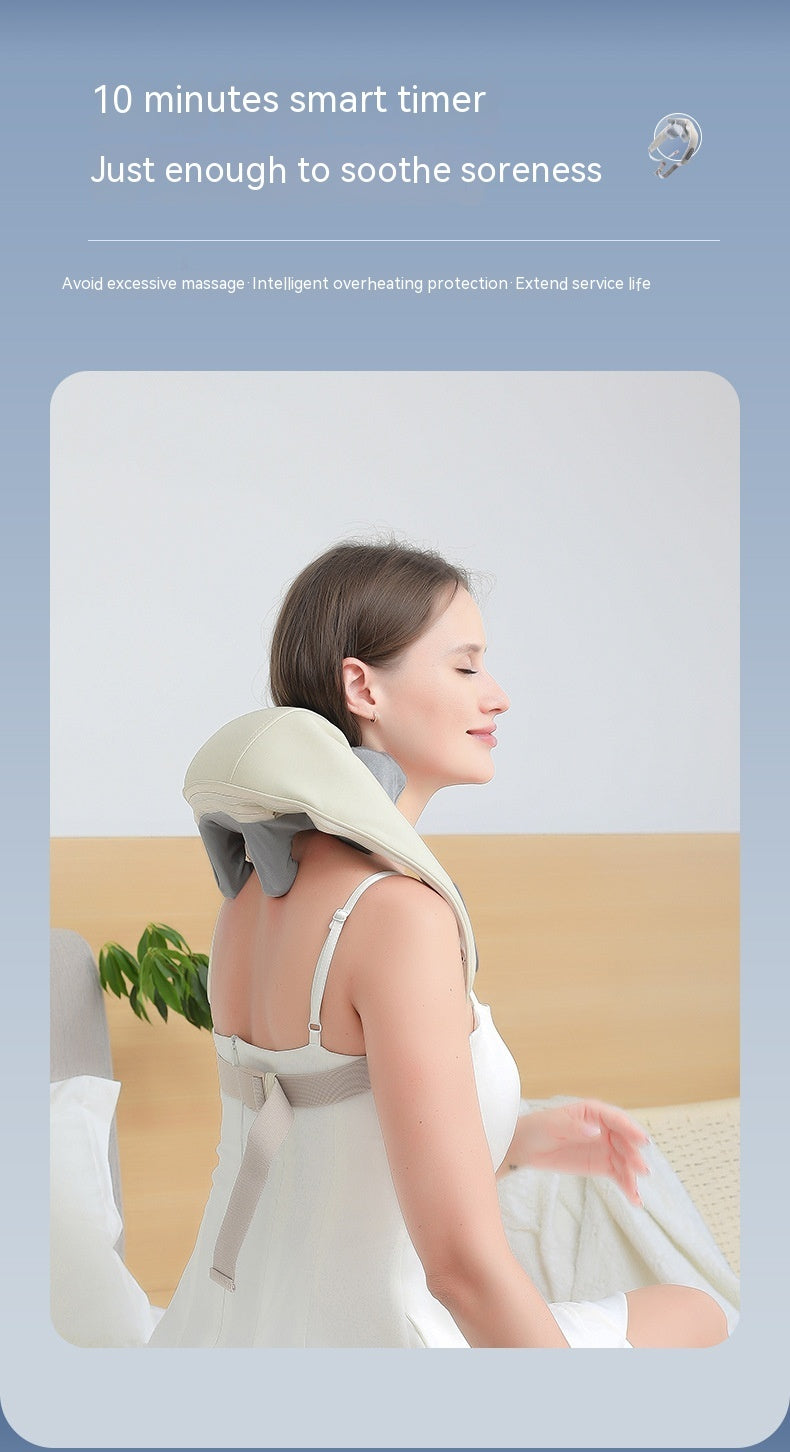 JC-241227PCA-034  Shoulder And Neck Massage Instrument Neck Massager Neck Lifting Hot Compress Dredging Neck Trapezoid Muscle Clip Kneading