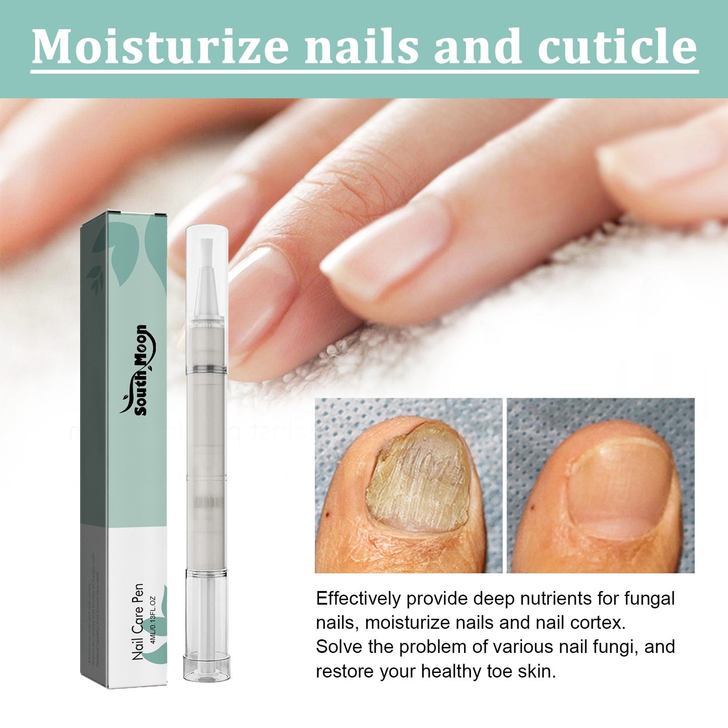 JC-250102NLC-076  Nail Repair Pen Nail Removal Dead Skin Barbed Gray Nail Care Nutrition Moisturizing Repair Pen