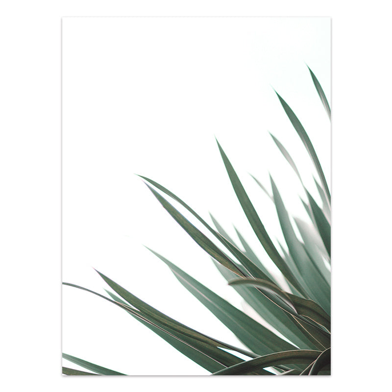 JC-250104PNT-013  Nordic Style Tropical Plants Poster Green Leaves Canvas Print