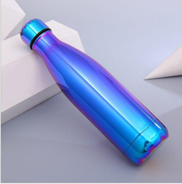 JC-250103DWR-064 Hot Hot Hot Stainless Steel Vacuum Flask Hot Water  Outdoor Sport Thermal Water Bottle 500ML Coke Bottle