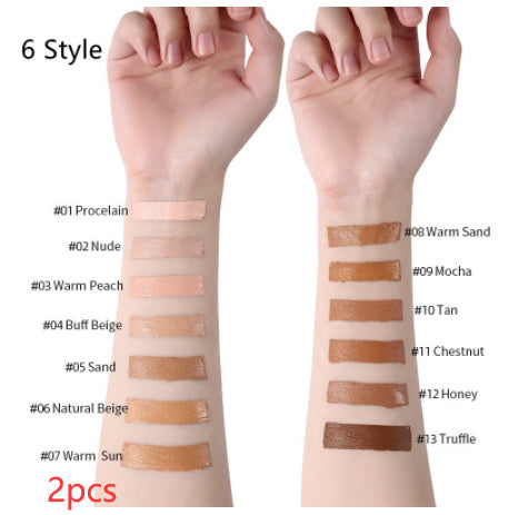 JC-241231MUP-008  Makeup Liquid Foundation Oil Control Concealer