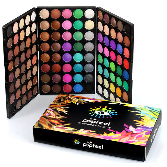 JC-241231MUP-035  Perfect Professional 120 Colors Eye Shadow Palette Hot Fashion Cosmetic Powder Soft Matt Eyeshadow Palettes Beauty Makeup Set