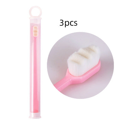 JC-250106ORL-044  Ultra-fine Toothbrush Super Soft Bristle Deep Cleaning Brush Portable For Oral Care Tools Teeth Care Oral Cleaning Travel