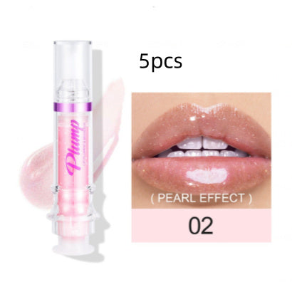 JC-241231MUP-032  New Tube Lip Rich Lip Color Slightly Spicy Lip Honey Lip Glass Mirror Face Lip Mirror Liquid Lipstick