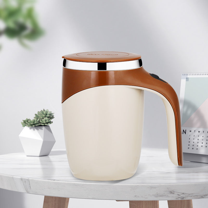 JC-250103DWR-028  Rechargeable Model Automatic Stirring Cup Coffee Cup High Value Electric Stirring Cup Lazy Milkshake Rotating Magnetic Water Cup