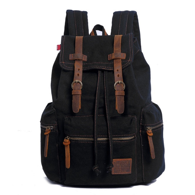 JCBB-061BKP-24  men's backpack vintage canvas backpack