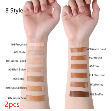 JC-241231MUP-008  Makeup Liquid Foundation Oil Control Concealer