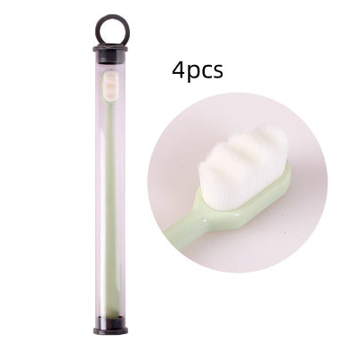 JC-250106ORL-044  Ultra-fine Toothbrush Super Soft Bristle Deep Cleaning Brush Portable For Oral Care Tools Teeth Care Oral Cleaning Travel