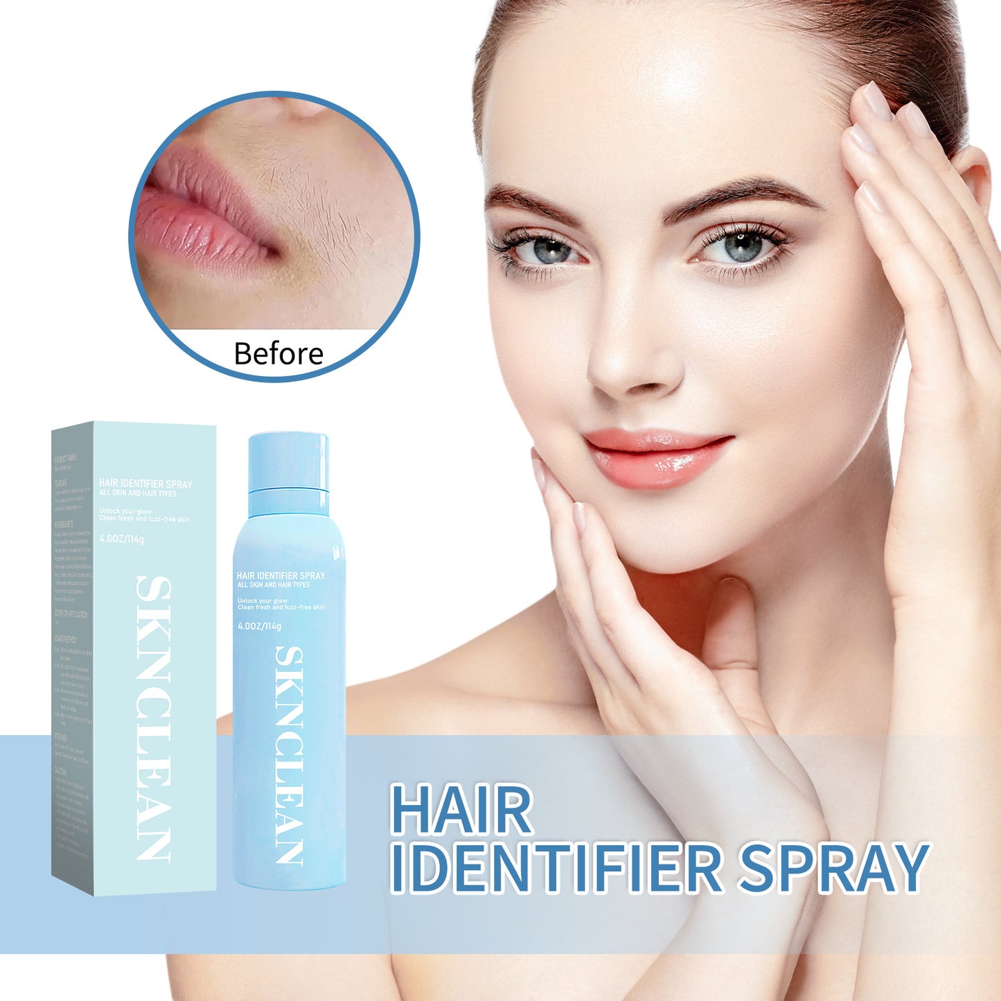 JC-250104HRC-087  Hair Recognition Spray Suit Facial Care