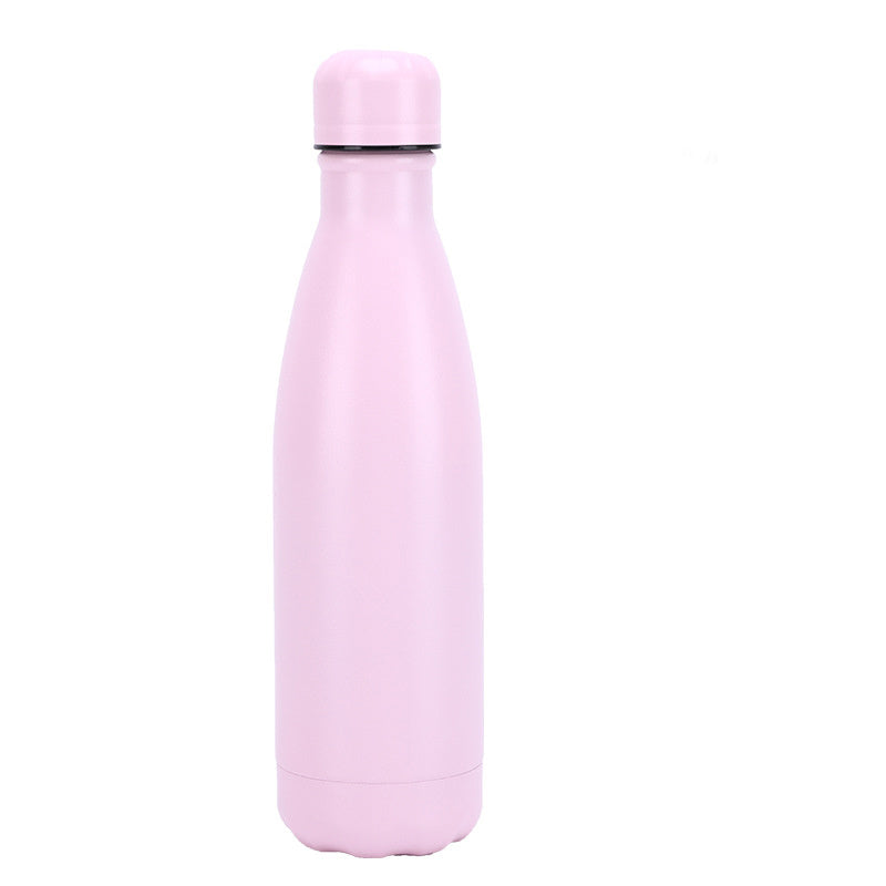 JC-250103DWR-054  Insulated Stainless Steel Water Bottle Mug Rubber Painted Surface Vacuum Flask Coffee Cup Bottle