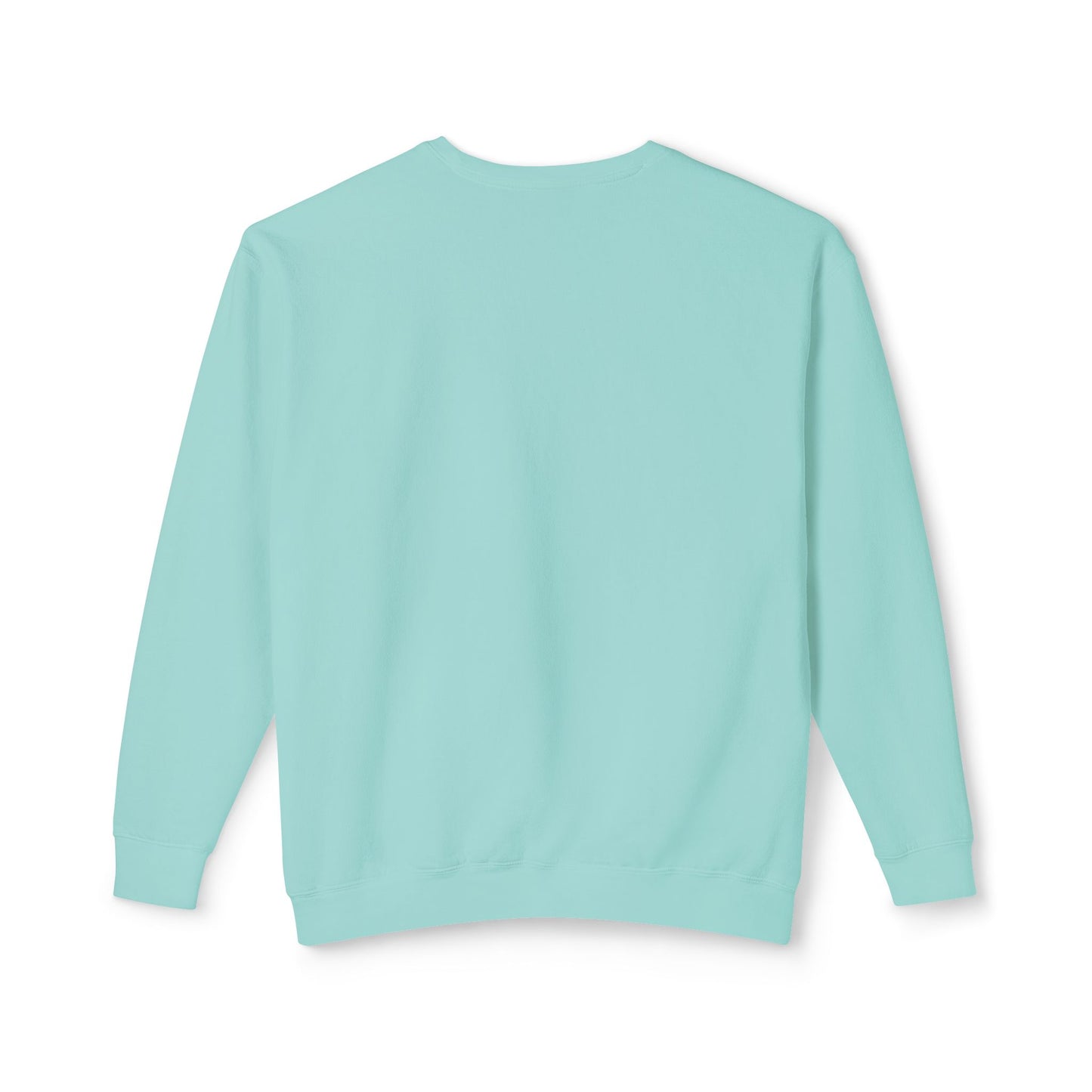 SW-103GRN-24  Unisex Lightweight Crewneck Chalky Mint Color Sweatshirt