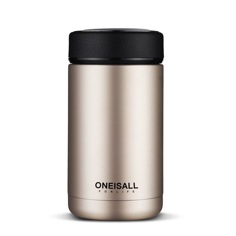 JC-250103DWR-055  ONE IS ALL Men Gift Bottles 400ml Insulated Cup 304 Stainless Steel Mug Water Bottle Vacuum Flask Coffee Wine Mug